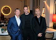 Dr. Stefan Duve, Dr. Christian Merkel, Dr. Hans-Peter Schoppelrey (©Foto: Petra Stadkler)
